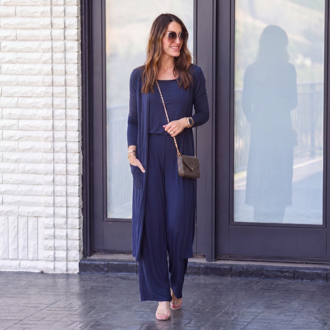 The Brigitte Brianna Essential Set in navy